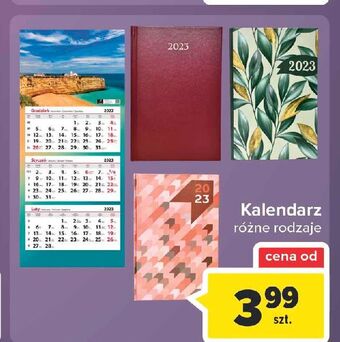 Carrefour Kalendarz ścienny trójdzielny oferta