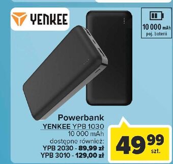 Carrefour Power bank ypb 1030 10000 mah yenkee oferta