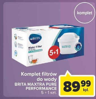 Carrefour Wkład filtrujący pure performance (niebieski) brita maxtra+ oferta