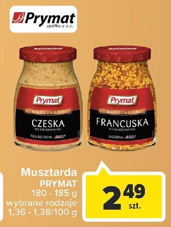 Carrefour Musztarda czeska prymat oferta