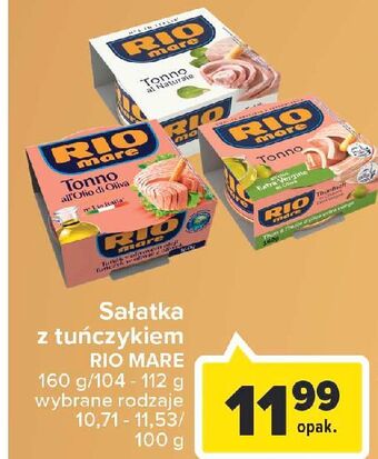 Carrefour Tuńczyk kawałki w oliwie z oliwek rio mare oferta