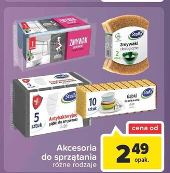Carrefour Gąbki do zmywania stella oferta