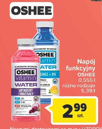 Carrefour Napój magnez+b6 oshee vitamin water oferta