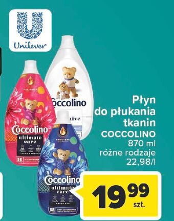 Carrefour Płyn do płukania fresh sky coccolino ultimate care oferta