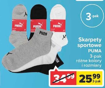Carrefour Skarpety sportowe puma oferta
