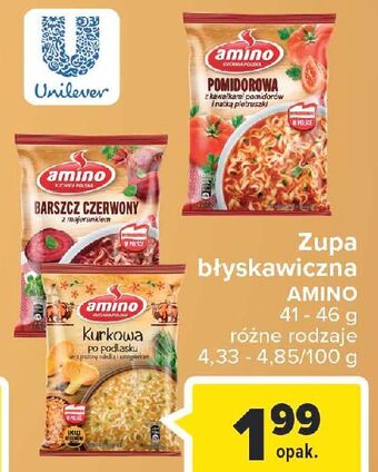 Carrefour Barszcz czerwony z majerankiem amino oferta