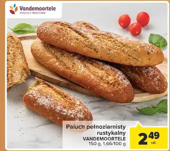 Carrefour Paluch pełnoziarnisty vandermoortele oferta