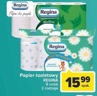 Carrefour Papier toaletowy rumiankowy regina oferta