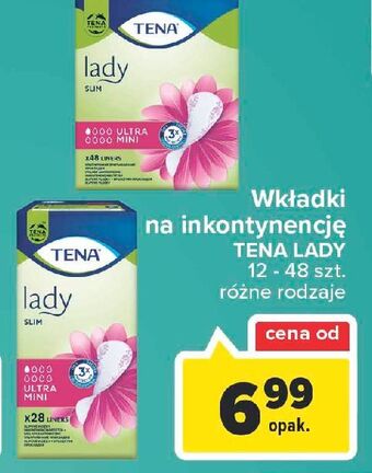 Carrefour Wkładki normal tena lady oferta