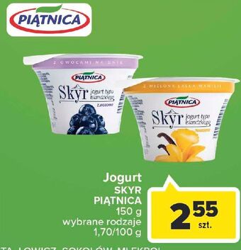 Carrefour Jogurt typu islandzkiego waniliowy piątnica skyr oferta