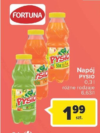 Carrefour Sok banan-jabłko-kiwi pysio oferta