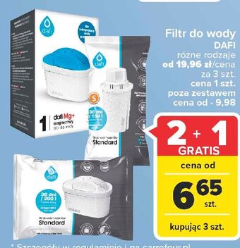 Carrefour Filtr unimax standard dafi oferta