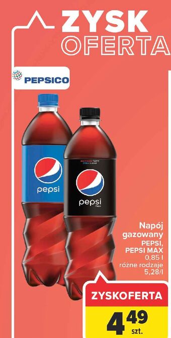 Napój pepsi