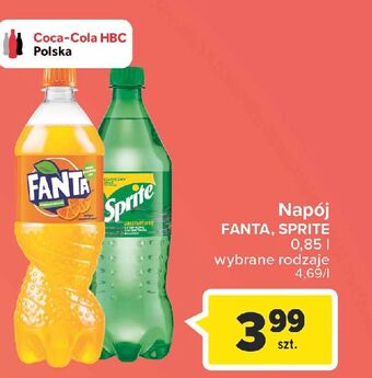 Carrefour Napój pomarańczowy fanta oferta