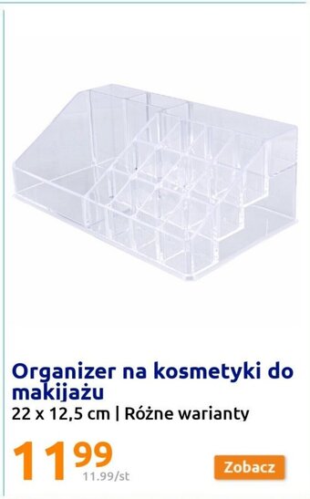 Action Organizer na kosmetyki do makijażu 22x12,5cm oferta