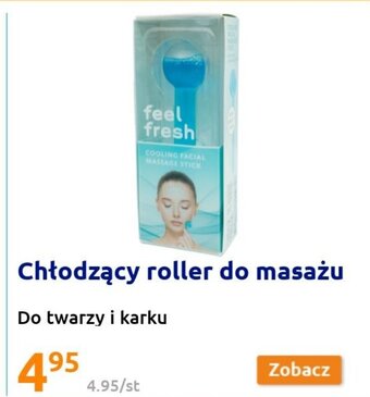 Action Feel Fresh chłodzący roller do masażu twarzy i karku oferta