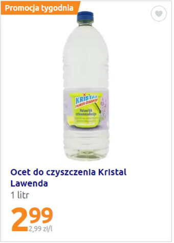 Action Kristal Ocet do czyszczenia Lawenda 1 litr oferta