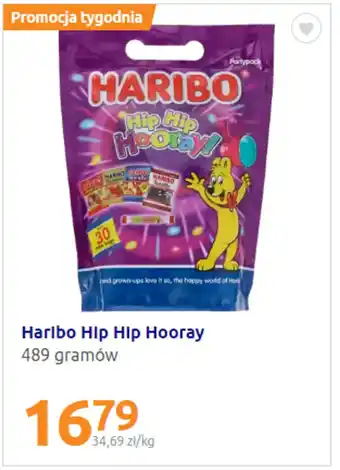 Action Haribo Hip Hip hooray 489g oferta