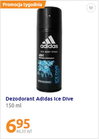 Action Adidas Dezodorant Ice Dive 150ml oferta
