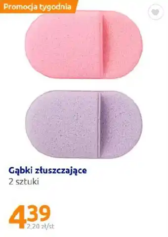 Action Gąbki złuszczające 2 sztuki oferta