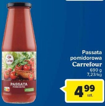 Carrefour Carrefour Passata pomidorowa 690 g oferta