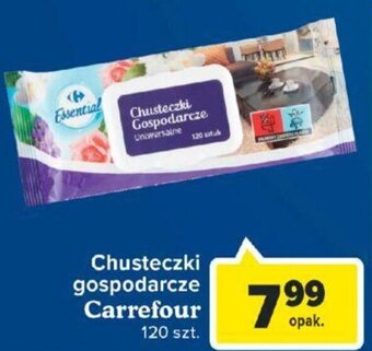 Carrefour Carrefour Chusteczki gospodarcze 120 sztuk oferta