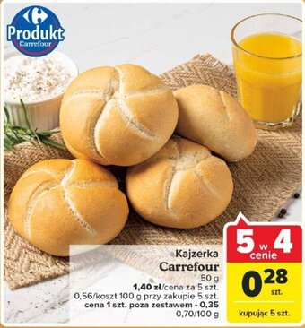 Carrefour Carrefour Kajzerka 50 g oferta