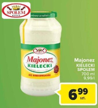Carrefour Społem Majonez Kielecki 700 ml oferta