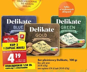 Biedronka Ser pleśniowy Delikate 100 g oferta