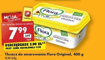 Biedronka Tłuszcz do smarowania Flora Original 400 g oferta