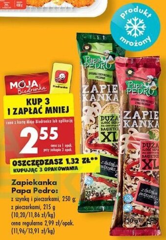 Biedronka Zapiekanka Papa Pedro oferta