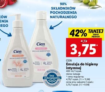 Lidl Emulsja do higieny intymnej care cien oferta