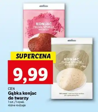 Lidl Gąbka do twarzy red clay cien oferta