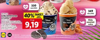 Lidl Lody peanut butter gelatelli high protein oferta