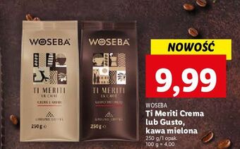Lidl Kawa woseba ti meriti un caffe crema e aroma oferta