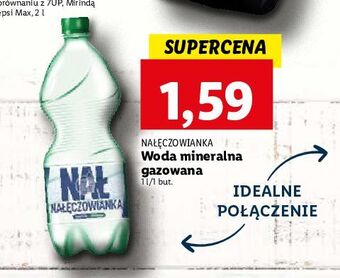 Lidl Woda gazowana nałęczowianka oferta