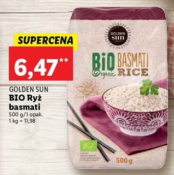 Lidl Ryż basmati bio golden sun (lidl) oferta