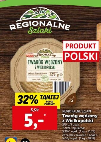Lidl Twarów wędzony z wielkopolski regionalne szlaki oferta