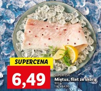 Lidl Miętus filet bez skóry superfish oferta