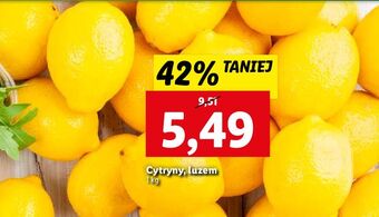 Lidl Cytryny oferta