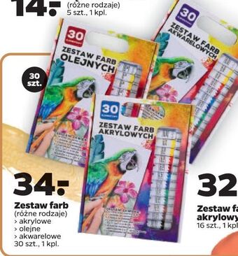 Netto Zestaw farb olejnych oferta