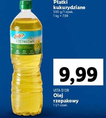 Lidl Olej rzepakowy vita d'or oferta