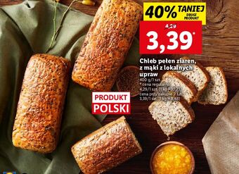 Lidl Chleb pełen ziaren chrupiące z pieca oferta