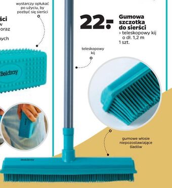 Netto Gumowa szczotka do sierści beldray oferta