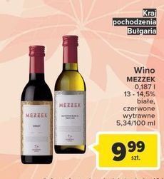 Carrefour Wino mezzek oferta