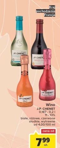 Carrefour Wino j.p. chenet colombard sauvignon oferta