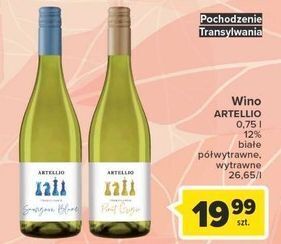 Carrefour Wino artellio sauvignon blanc oferta