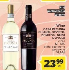 Wino wytrawne casa pecunia orvieto classico