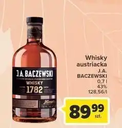 Carrefour Whisky j.a. baczewski 1782 oferta