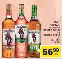 Carrefour Rum captain morgan sliced apple oferta